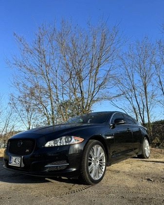 Jaguar XJ cena 67700 przebieg: 204000, rok produkcji 2010 z Głogów małe 67